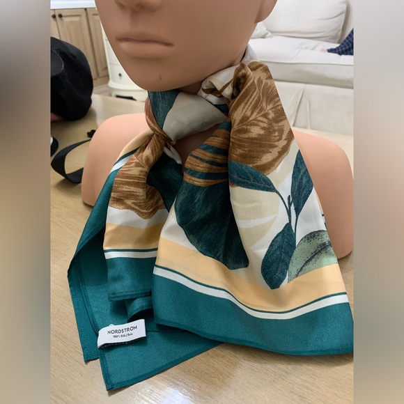 Nordstrom 100% Silk Women's Scarf - Main Image